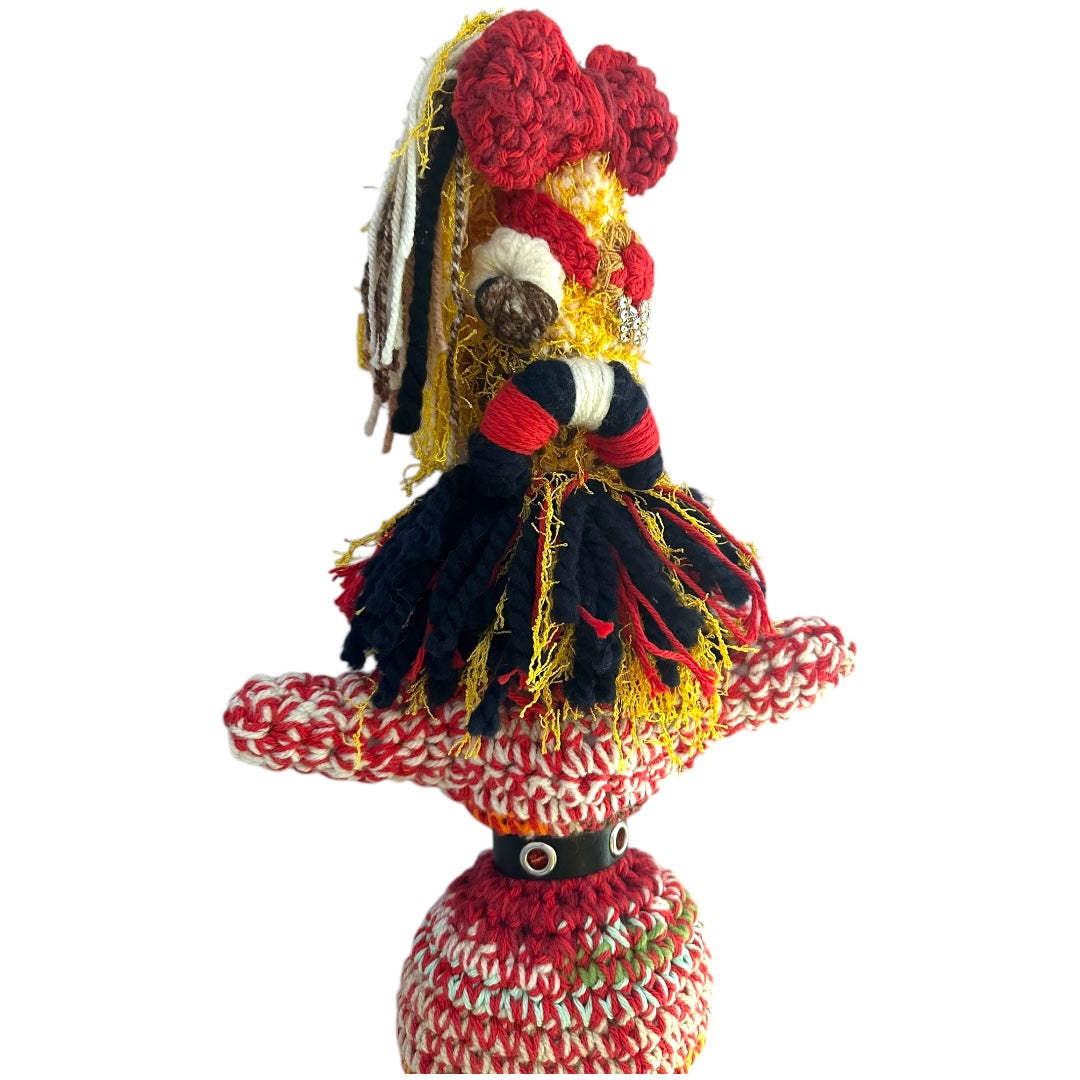 Dolly Joe Chickadee - Button