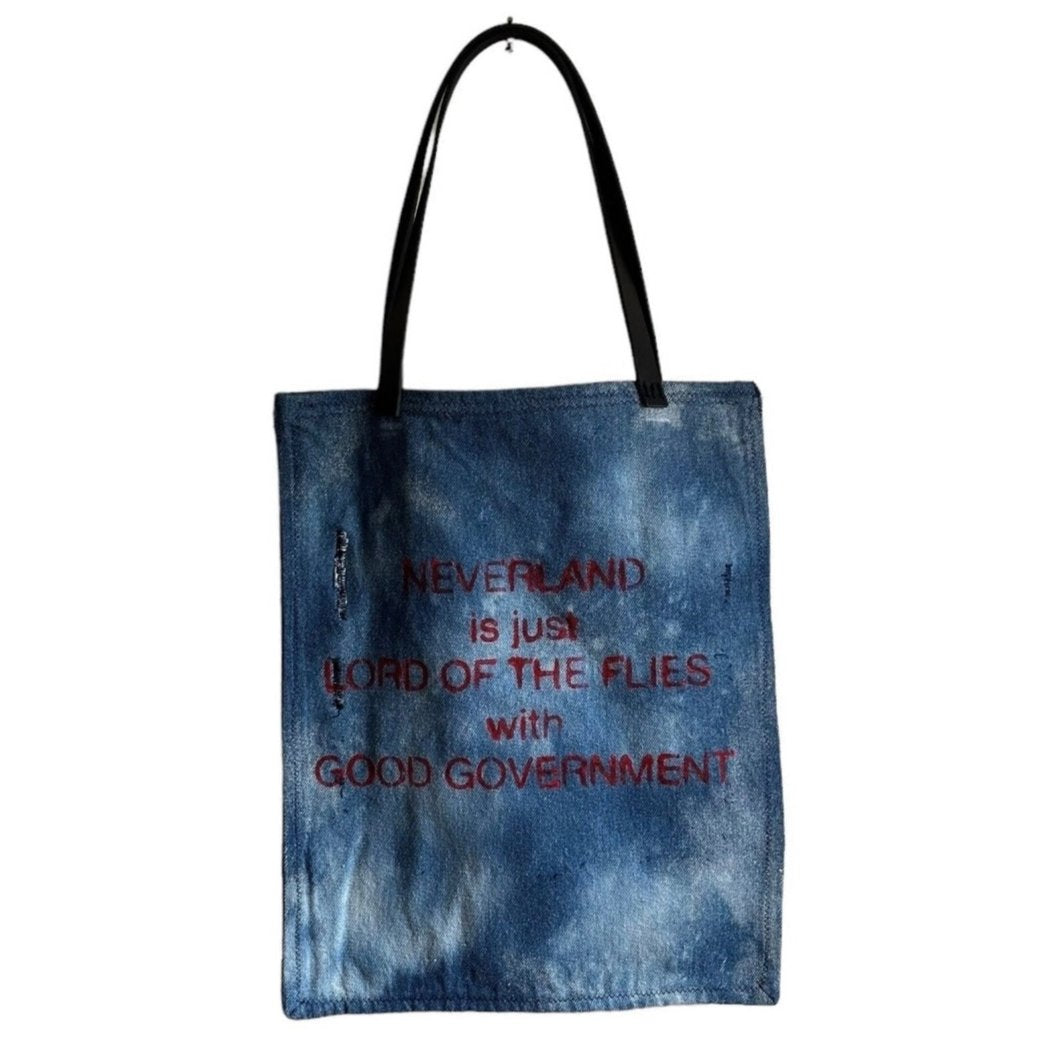 Denim Vote Neverland Tote